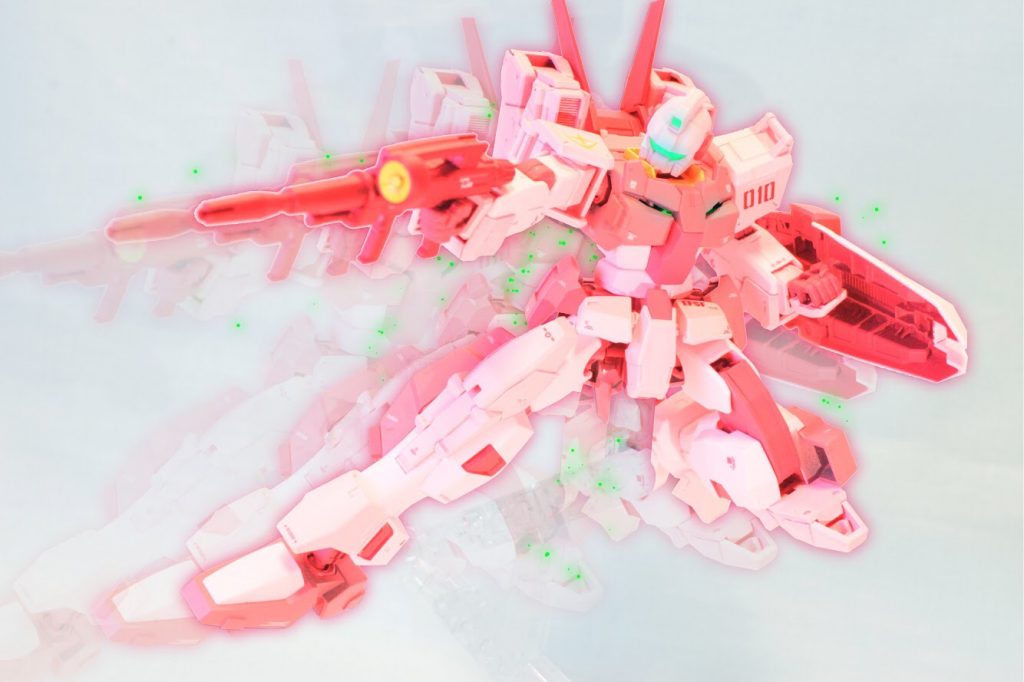 ## TRANS-AM
画像加工で恐縮ですがもちろんトランザムも余裕でできます。ジムですけど。