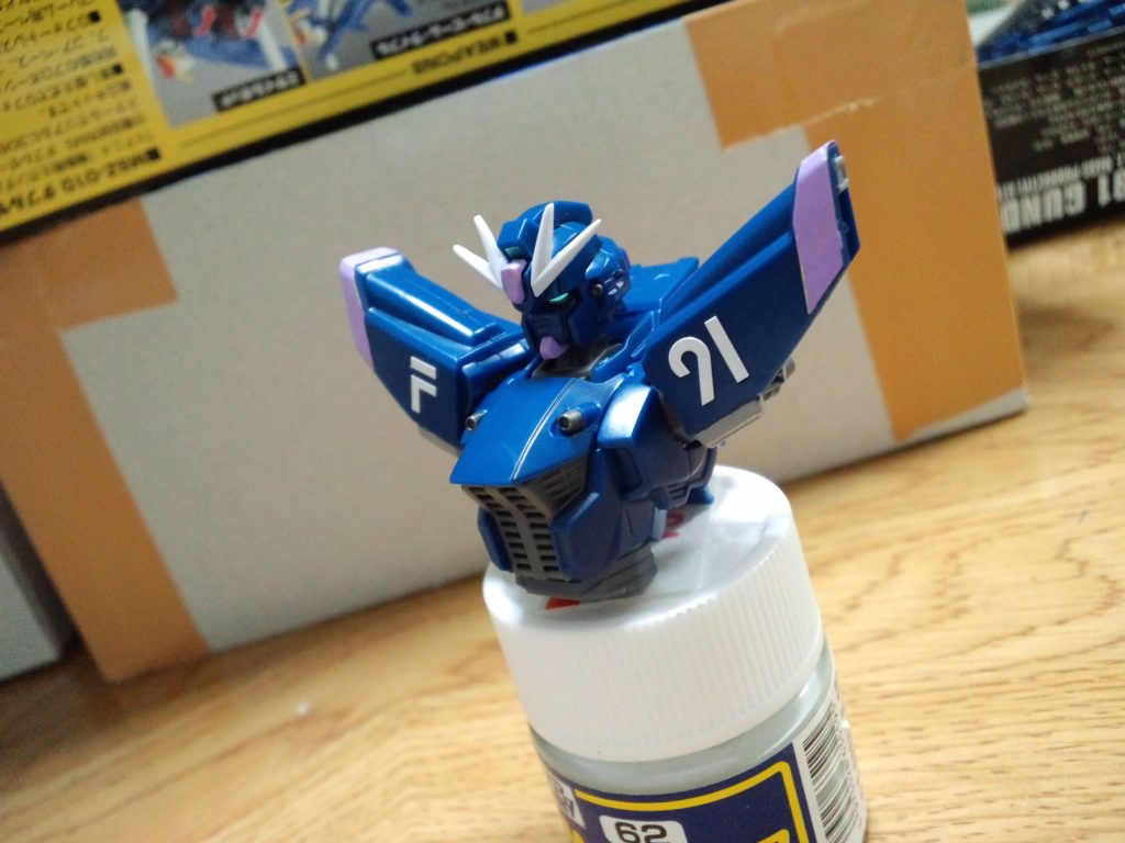 ガンダムF91(ハリソン機)–2枚目/制作者：チャーハン