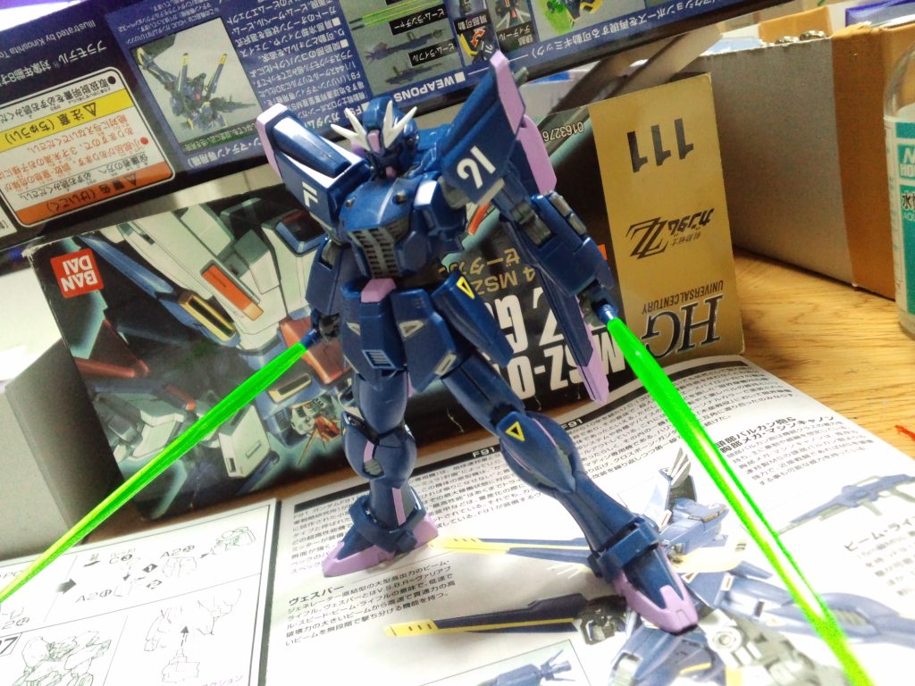 ガンダムF91(ハリソン機)–5枚目/制作者：チャーハン