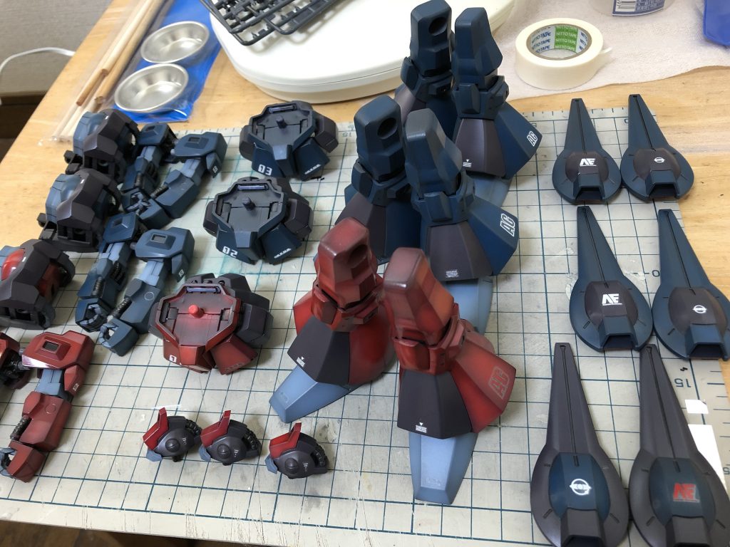 3機同時にこだわりました笑