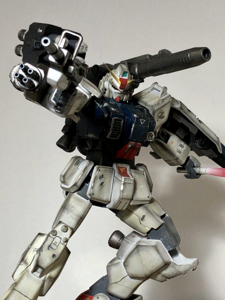 陸戦型ガンダムカスタム–2枚目/制作者：ポップコーン バター味大佐