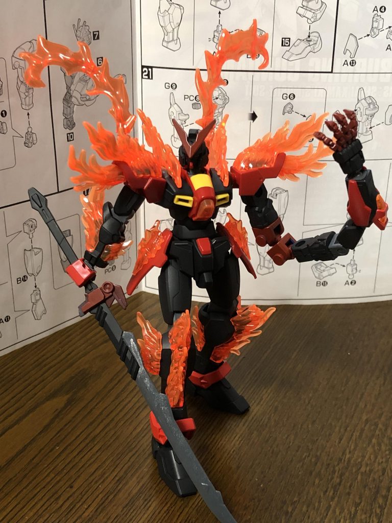 フラムデモンガンダム–7枚目/制作者：@AUTUMN_0318