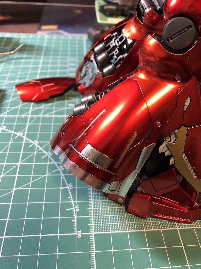 IRONMAN Mk-MSN-04 SAZABI–3枚目/制作者：@batayan423