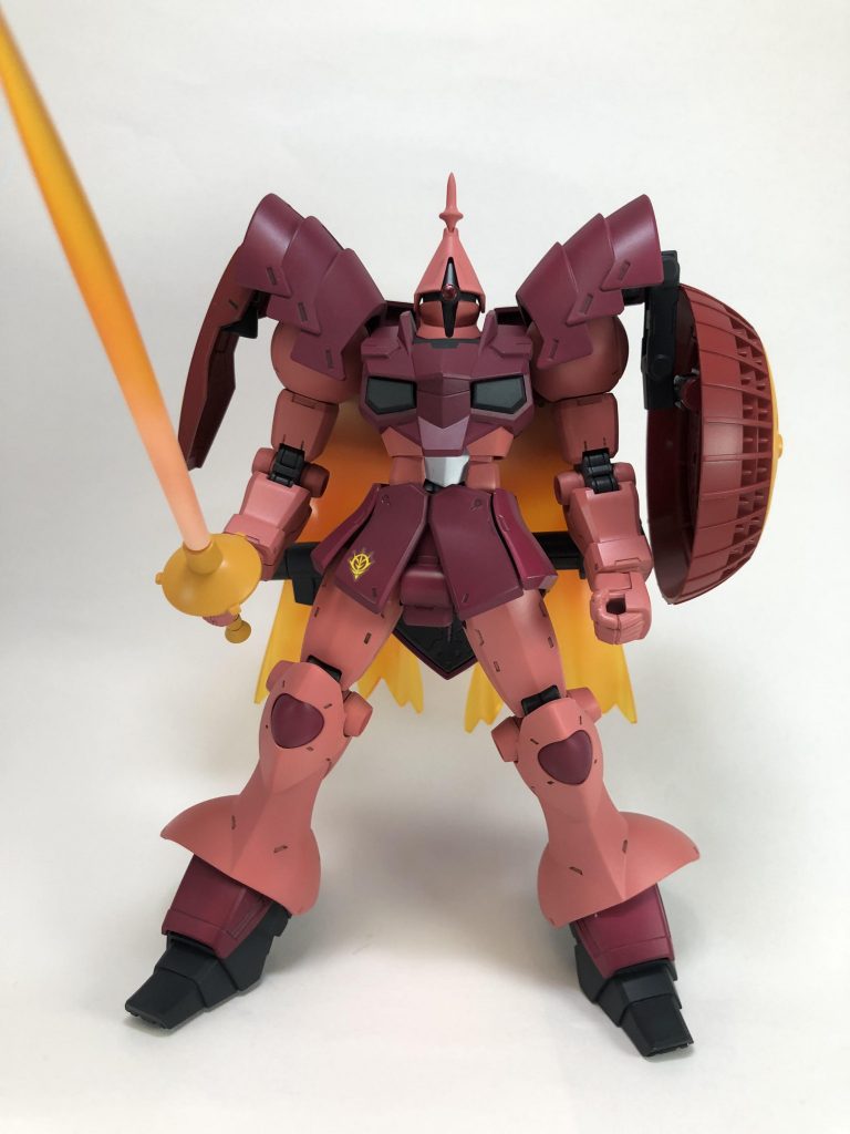 ベースはギャンスロットで余剰パーツやギャンバルカンの肩を使いました。