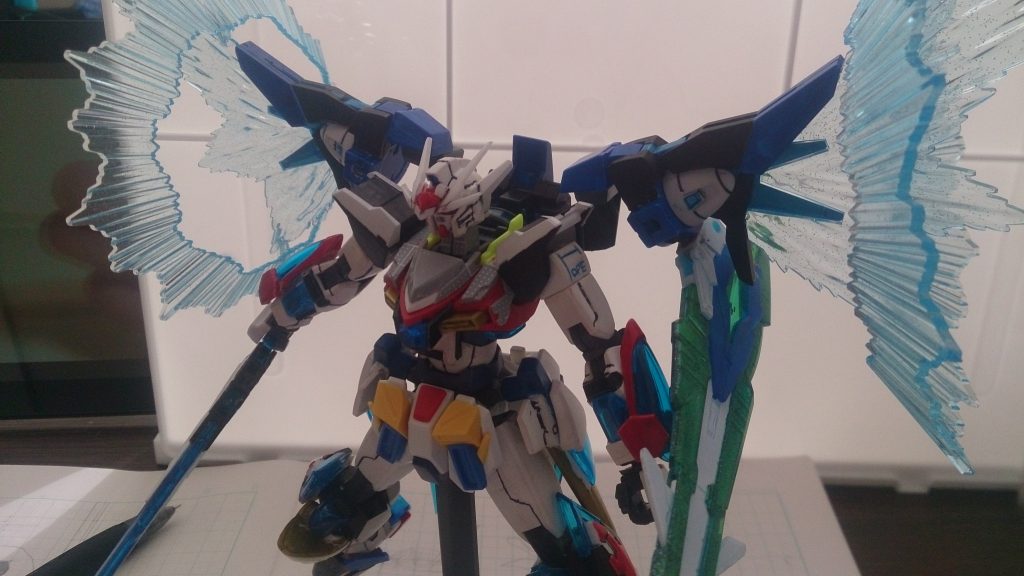 光の翼展開！カレトヴルッフフェーダーも動くので、ロングライフル見たいに使用出来ます！