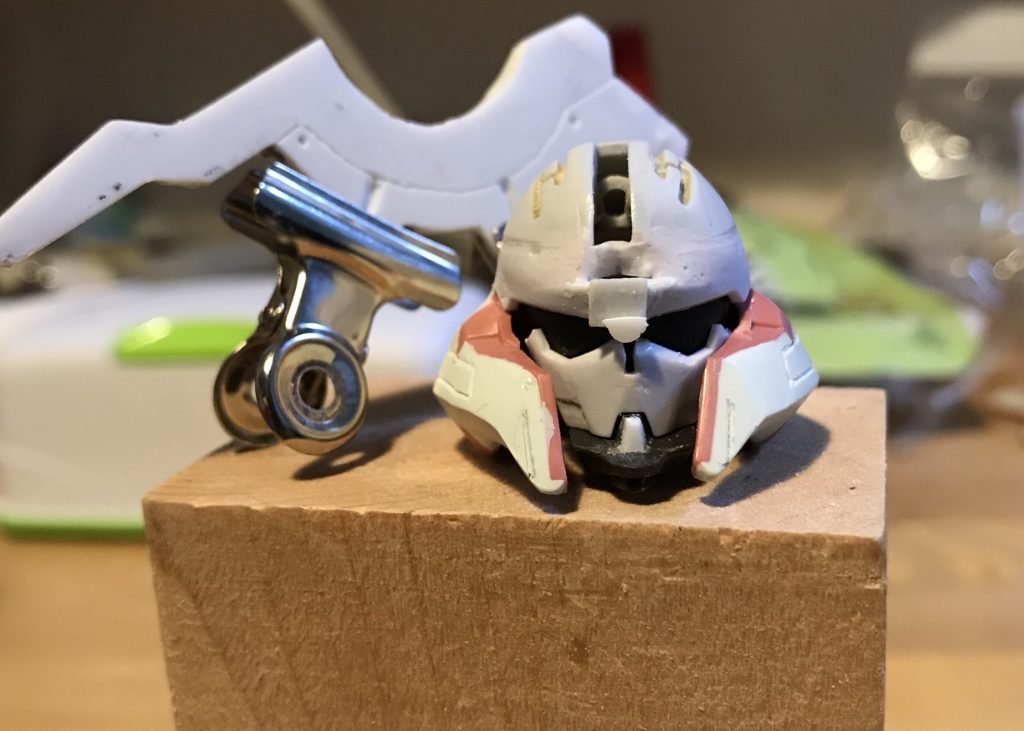 形が見えてきた頃
センター出しに失敗、溝位置ズレてるけど見ないフリ