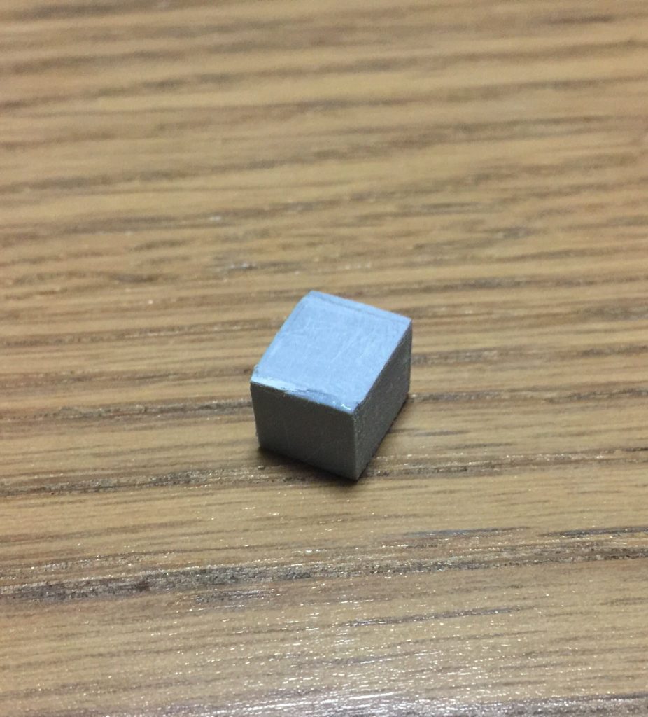 右肩を初めてのプラパン箱組みで作成。