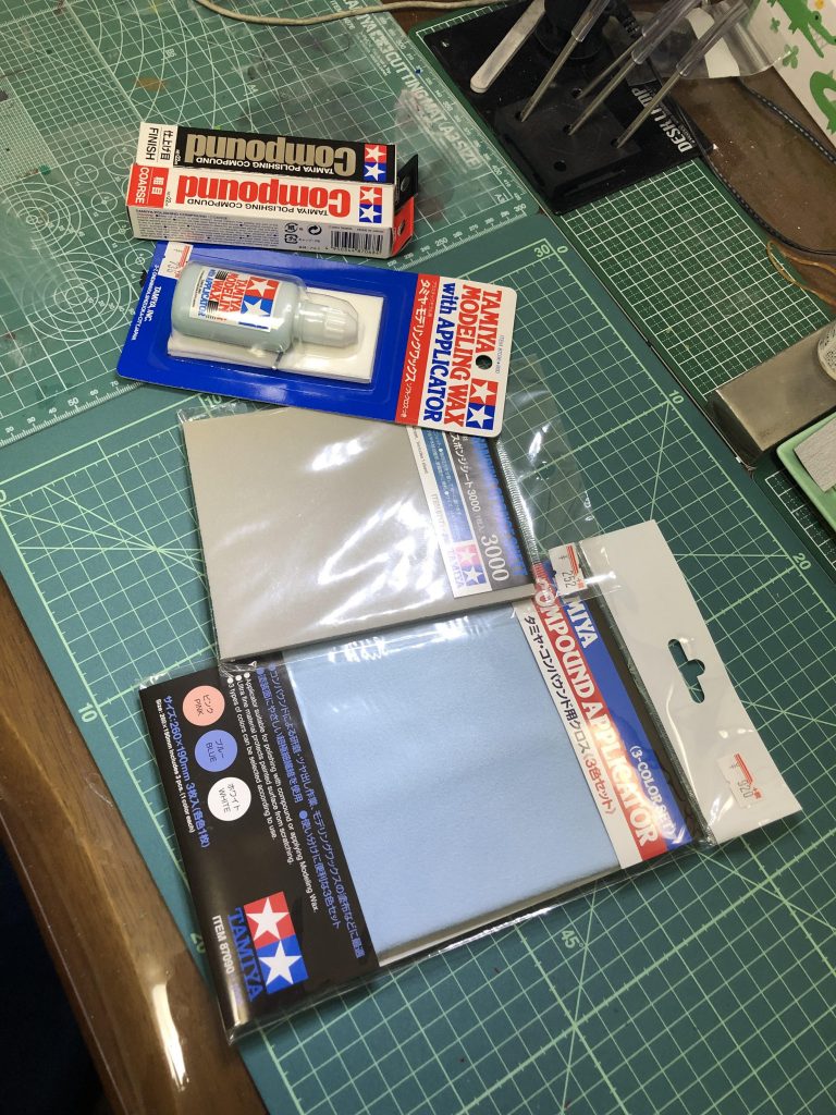 仕上げはコンパウンドで艶を出しました。