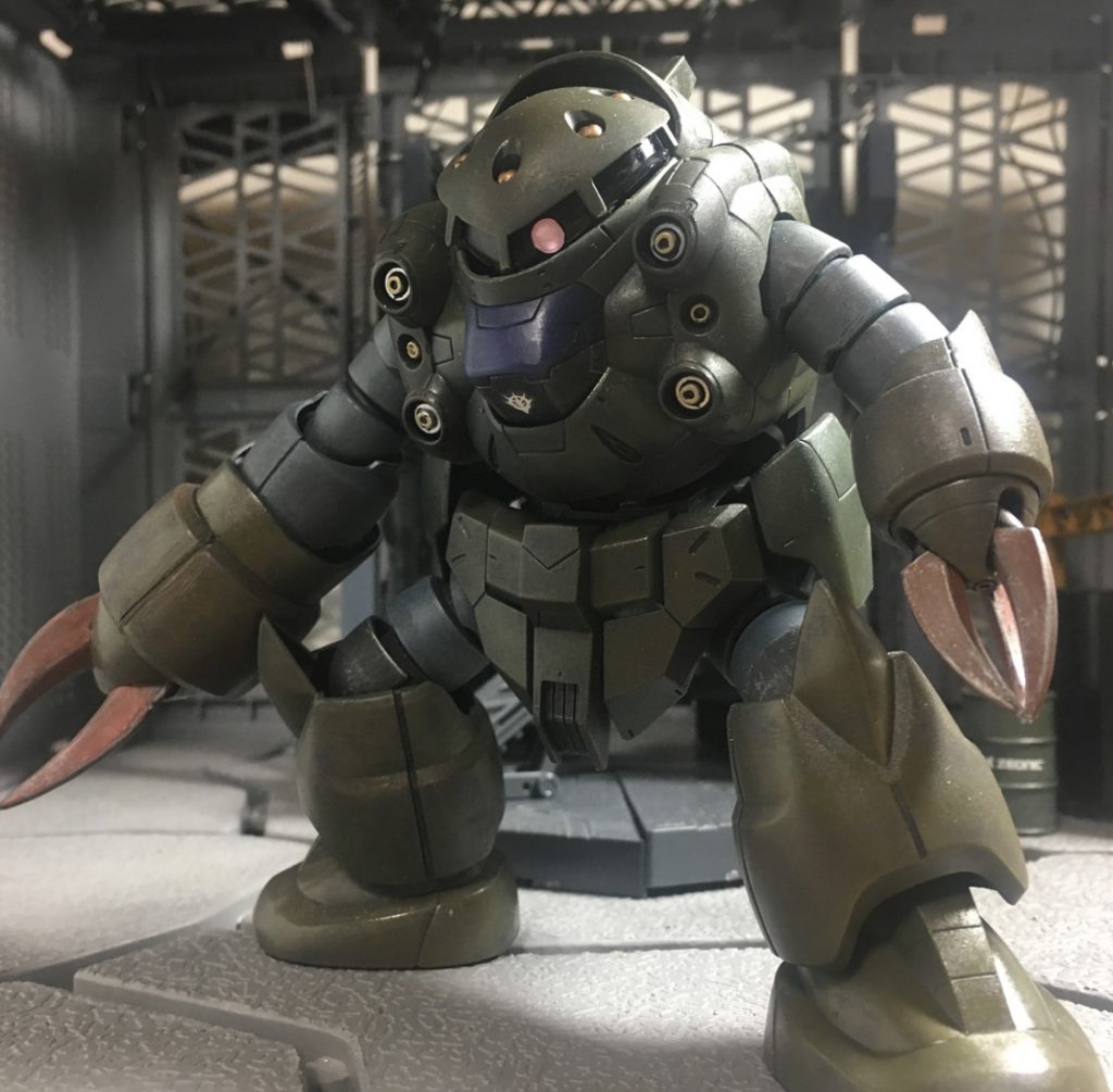 ご覧の通り、右手は1/100を使用してます。