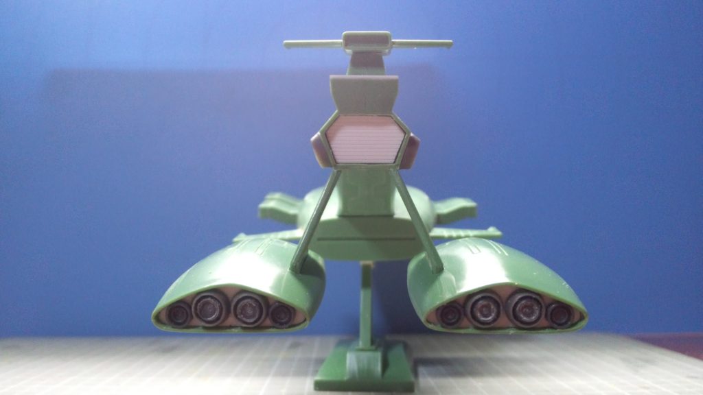 塗装前のリアビュー。