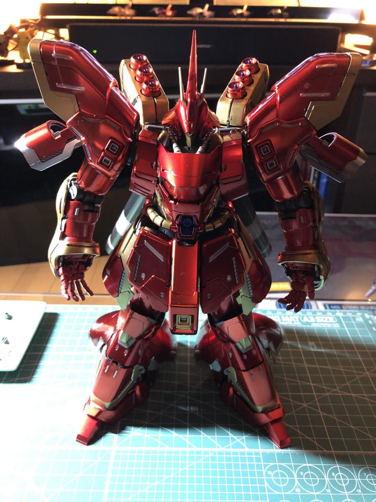 IRONMAN Mk-MSN-04 SAZABI–2枚目/制作者：@batayan423