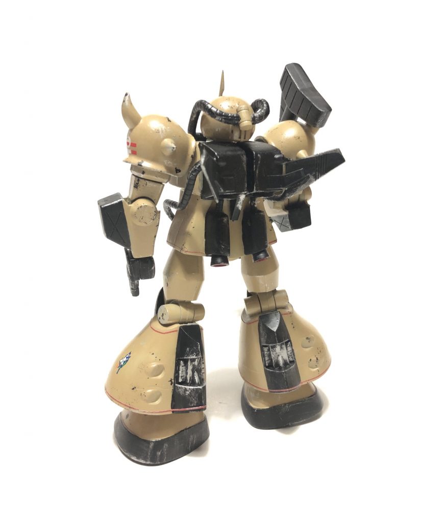 うしろ
 
見事な刈り上げ。
 
グフの真骨頂!
 
グフフライトは戦闘機ってより戦闘ヘリっぽい運営なイメージ♪♪
 
多分すごく有能。