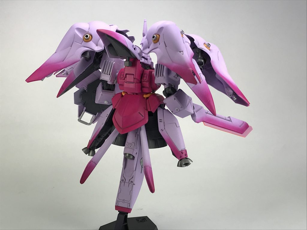 今回、拙いながらもグラデーション塗装にも初めて挑戦してみました
それなりに出来たかと思います