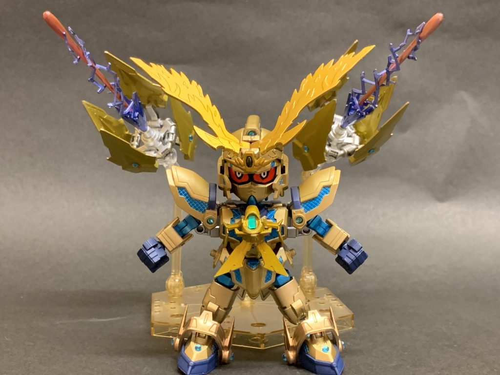 ビームエフェクトは、適当なサーベル刃を中心に忍パルスビームズの雷エフェクトを加工して纏わせました。