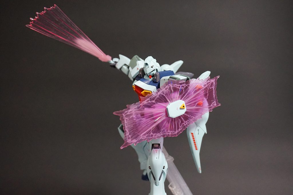 ビームフィン装備にて