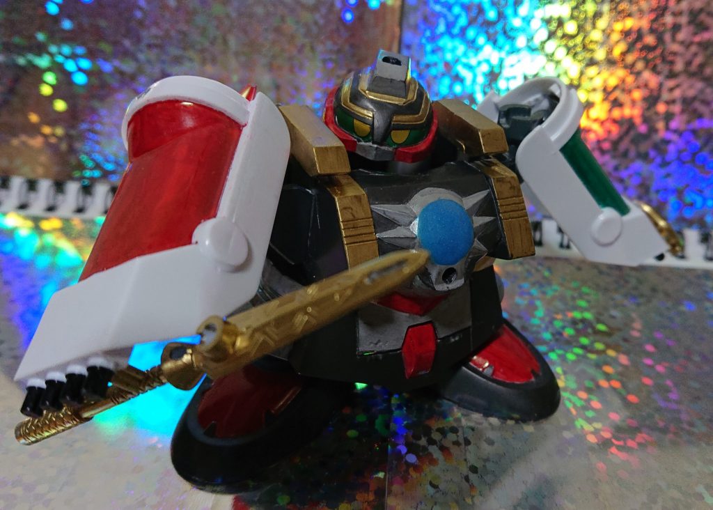 ガンジェネシスの胴体となる機甲神ギガンティス