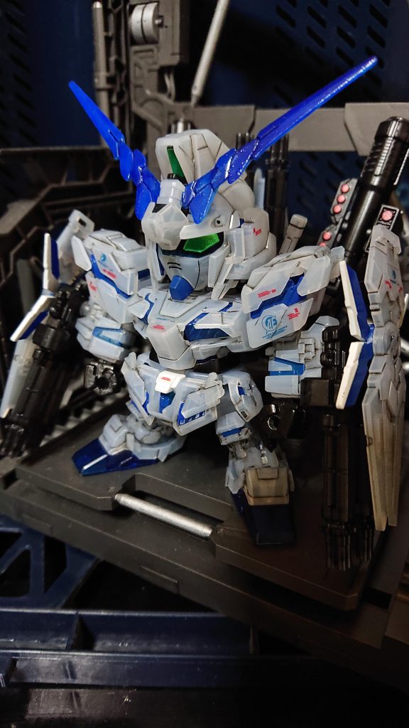 フルアーマー・ユニコーンガンダム 「プラン B」–4枚目/制作者：★たっちゃん★【紅の彗星】