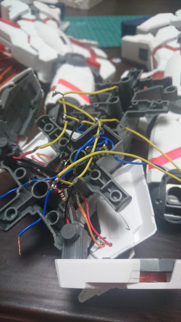 配線ごちゃごちゃですね(*´・ω・`)b