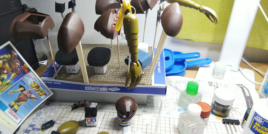 旧キット1/100ゴッグ–3枚目/制作者：フルアーマプドウ