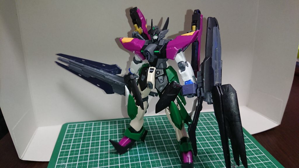 追加した素材はラブファントム、ダブルオー、リナーシタです。