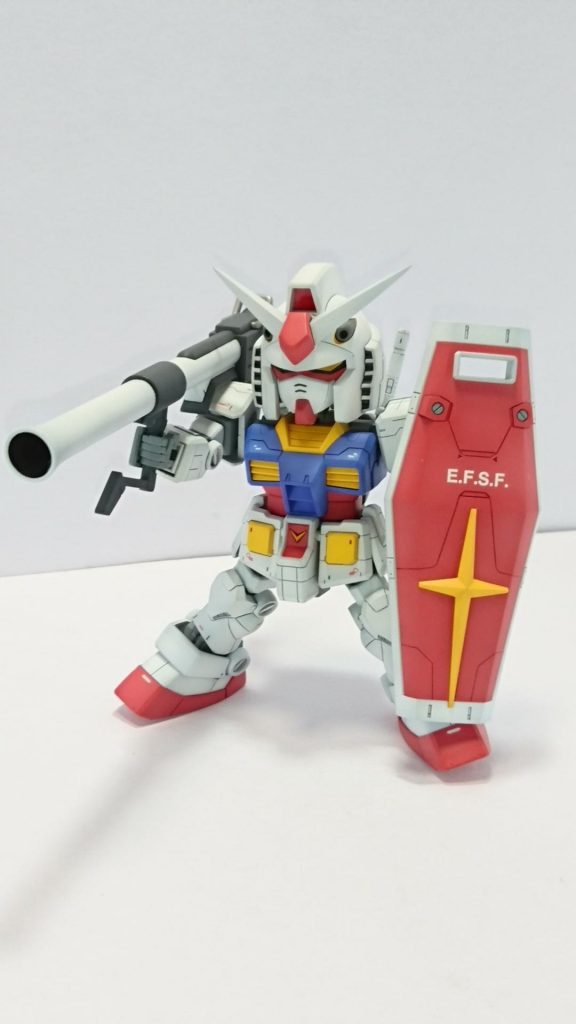 ハイパーバズーカはリバイブガンダムより流用。
5㎜程短くしました。