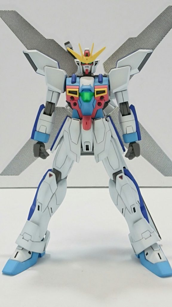 フェイスパーツを他キットから流用、首を少し延長してます。