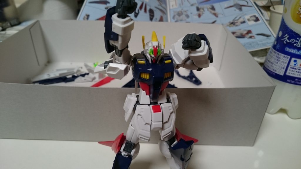 素組み(アンテナは切った)