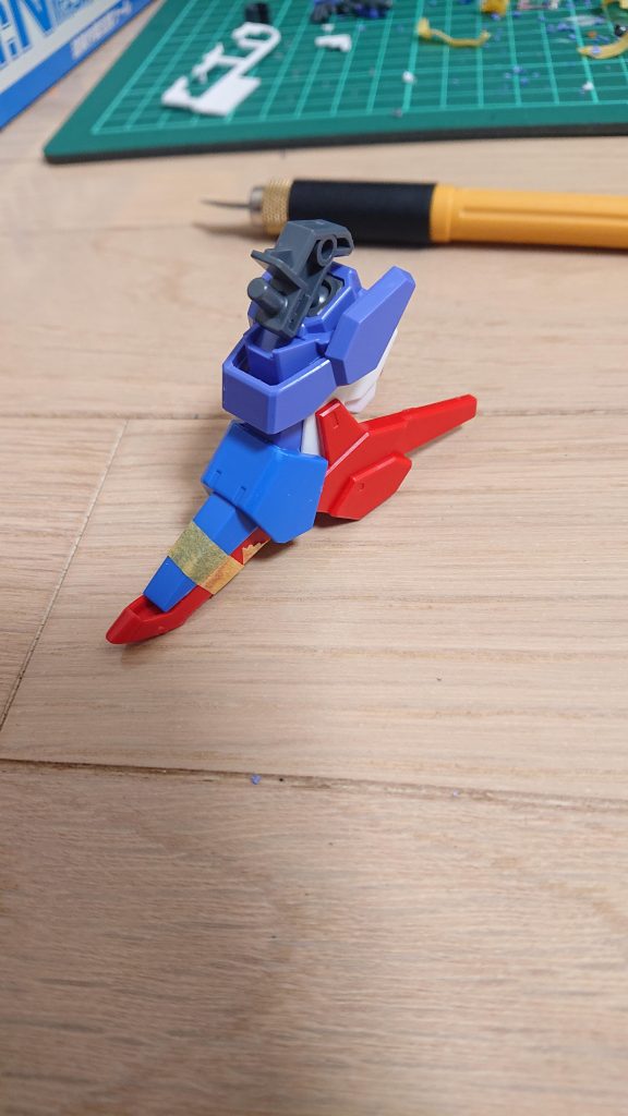 ボツになった足(笑)