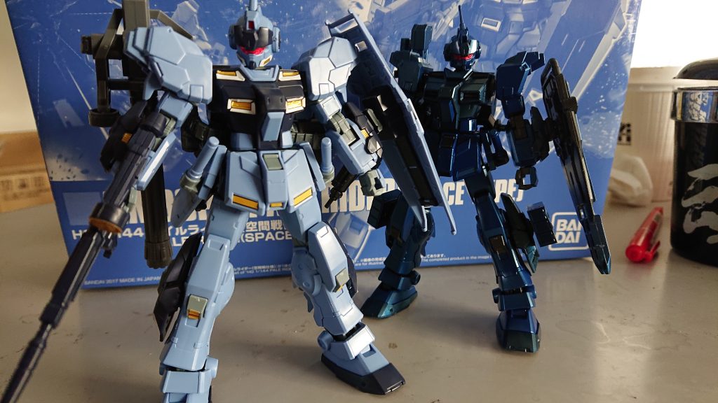 以前組んだペイルライダーエキストラフィニッシュバージョンとのツーショット