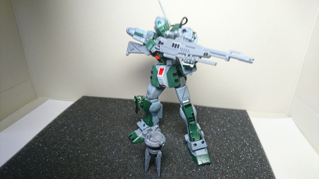 HGジム・スナイパーⅡ筆塗り塗装–2枚目/制作者：YASAGURE