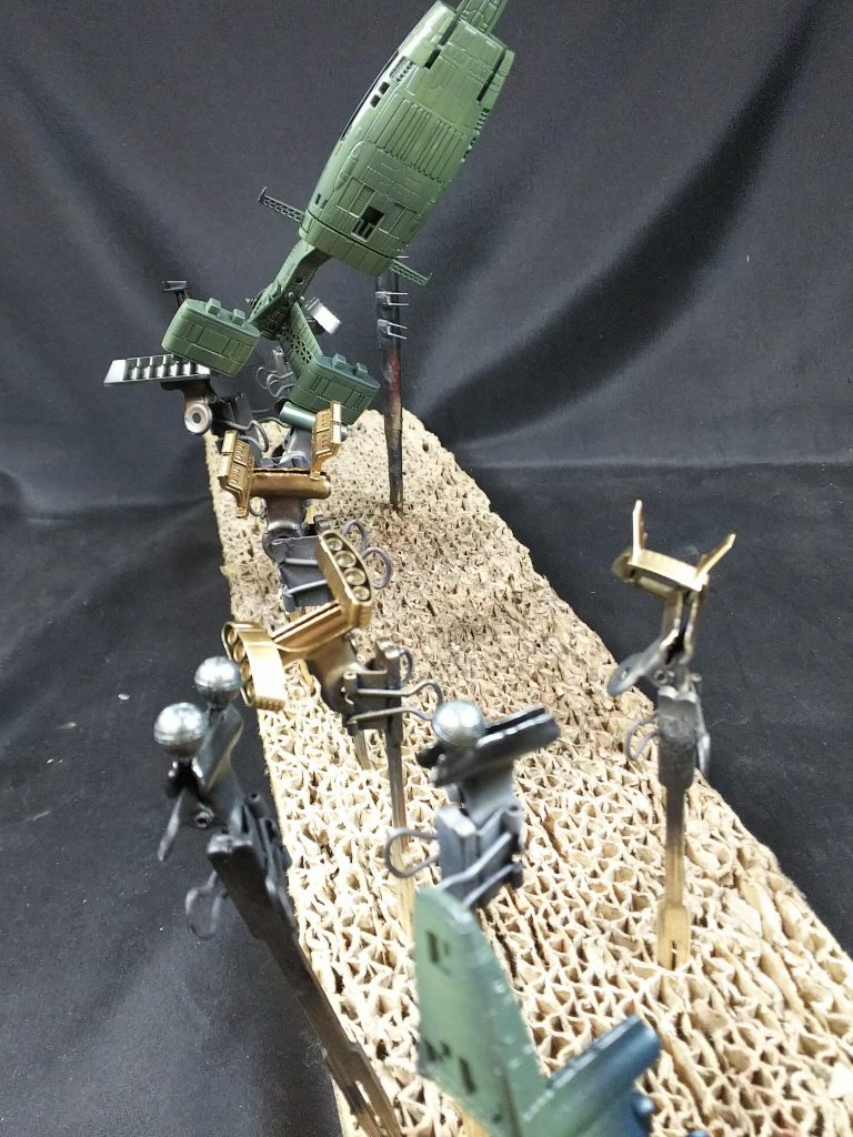 ムサイ級巡洋艦【ファルメル】–4枚目/制作者：やっすおう