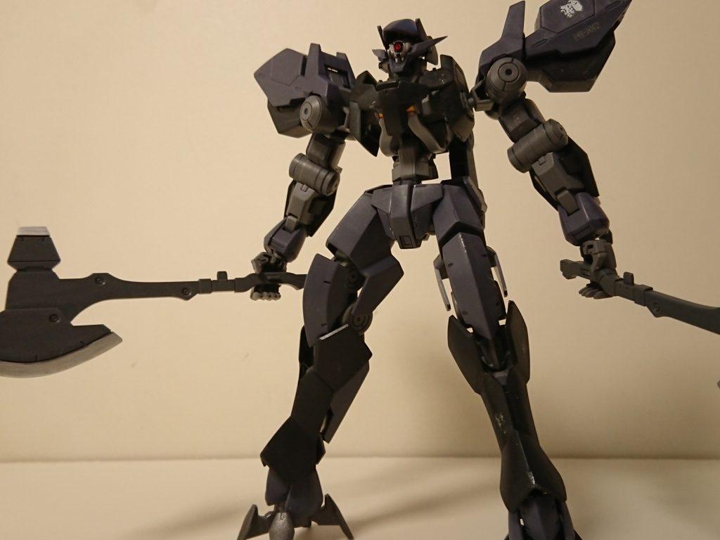 全体
目立つところは塗装してないので素組と大きな差はありません。