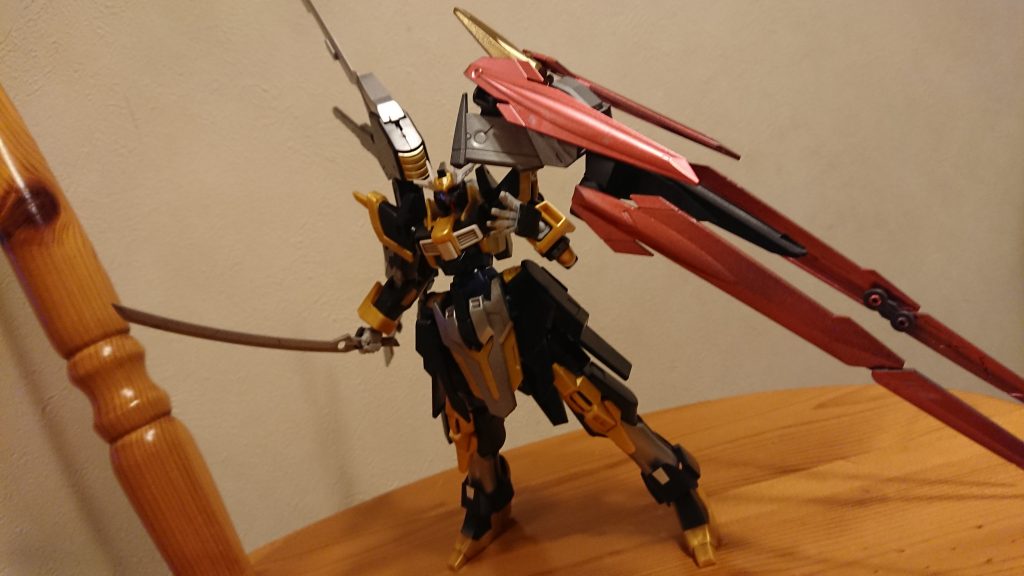 その姿は、魔剣を携えた黒騎士の如し！

という脳内設定です(^ω^)