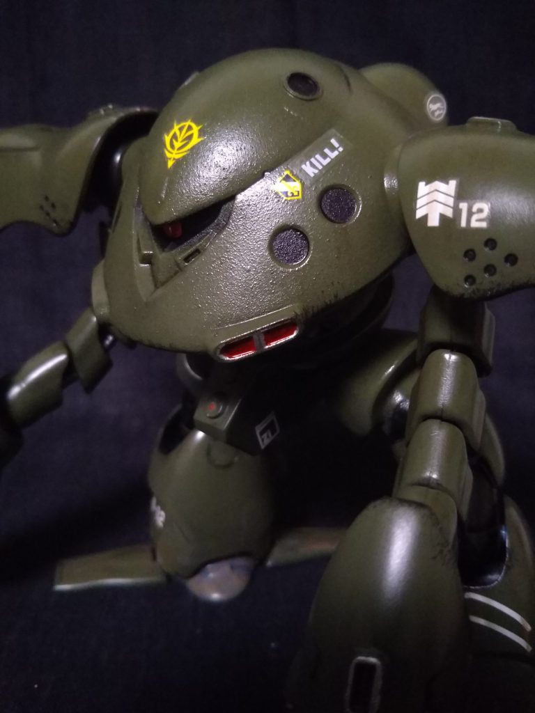 おでこのジオンマークは他の方の作品をパク・・・ゲフンゲフン・・参考にしました