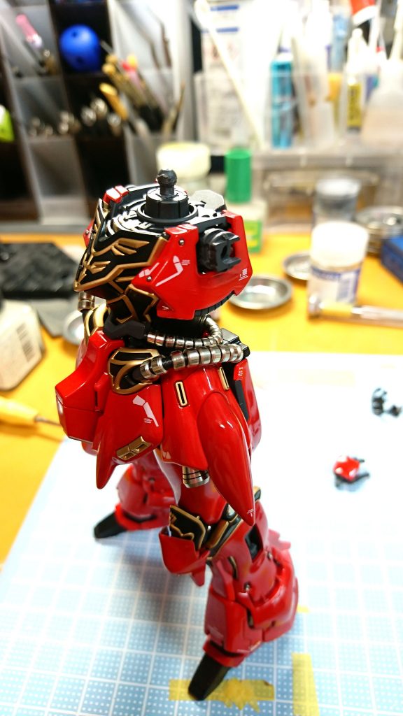 動力パイプ①、②組上げ