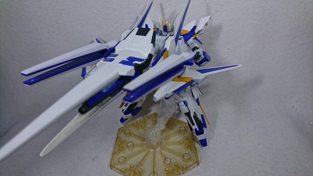 ･メガΔランチャー[ﾒｶﾞﾃﾞﾙﾀﾗﾝﾁｬ-]
メガΔライドランチャーの変形機構の一つ
砲撃仕様の状態である。

劇中では最大出力時にソロモンの外壁を抉りとるほどの威力や背部に装着したままでも発射していたなどの描写があった。
その能力をそのまま引き継ぎ、大きな違いはプロト･フィン･ファンネルを装着したまま発射するので威力が更に底上げされるという点である。

無論、連射性は皆無でありチャージまでに時間がかかるため仲間との連携が必要になる。