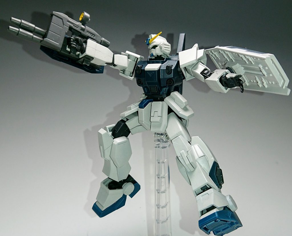 原作にはない二連装ビームライフル
これが欲しかったから2号機ではなく3号機を買いました！