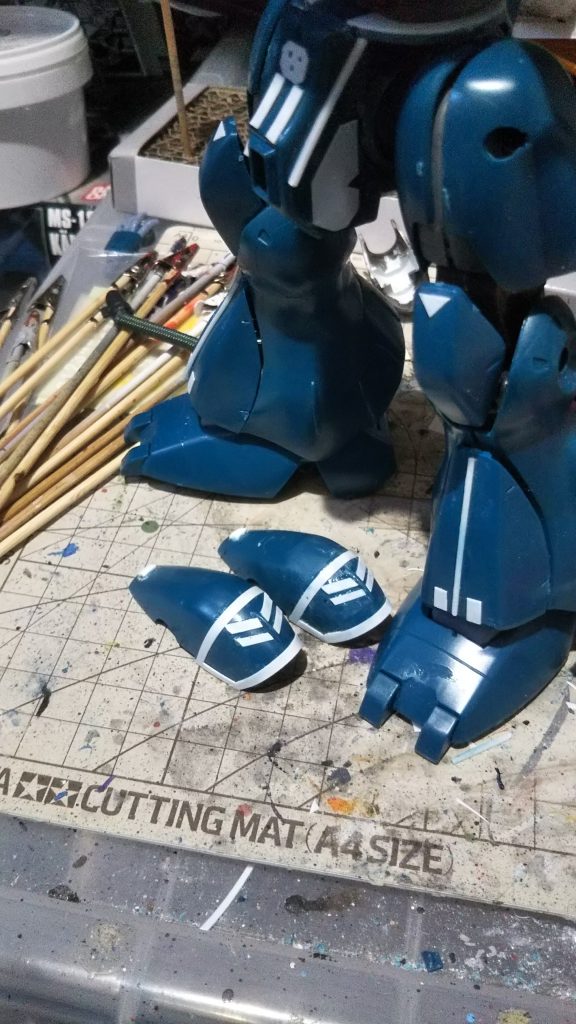 プラバンで袖模様