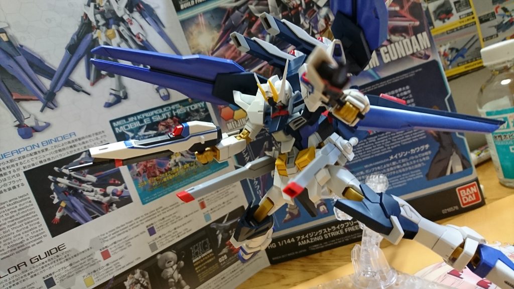 アメイジングストライクフリーダムガンダム–5枚目/制作者：チャーハン