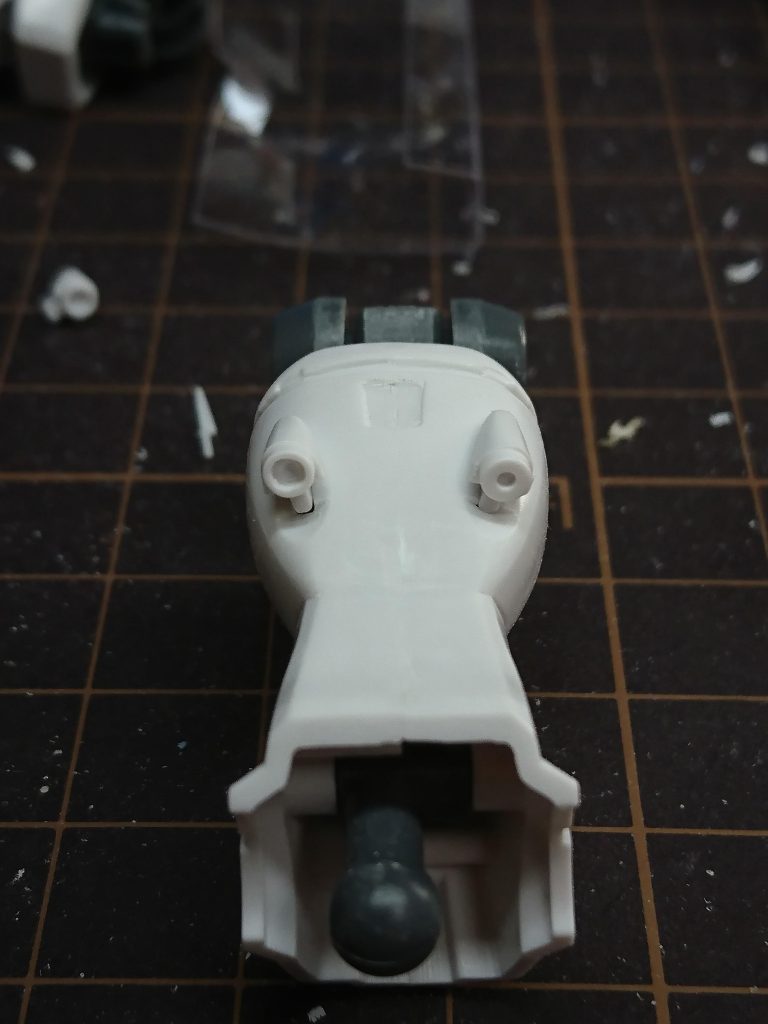 今回はじめてバーニアを薄くしてみました(左加工 右未加工)
厚みが違うと大分変わりますね