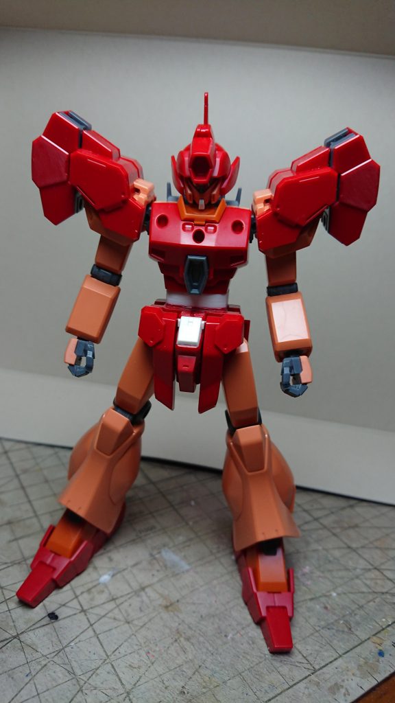 腰を4ミリ延長。