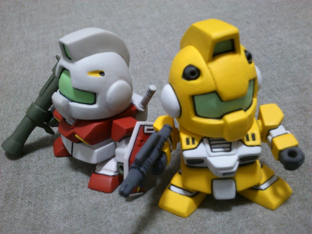 前に作ったノーマルジムと。