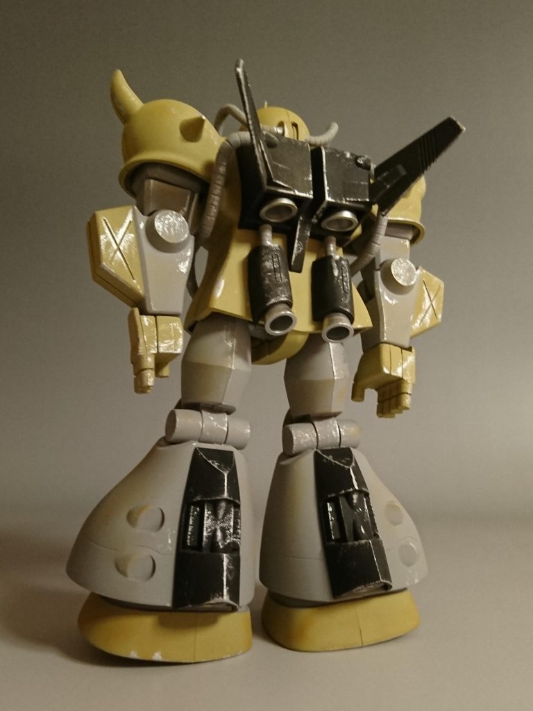 旧キット 1/144 グフ飛行試験型–3枚目/制作者：滝 由佳理