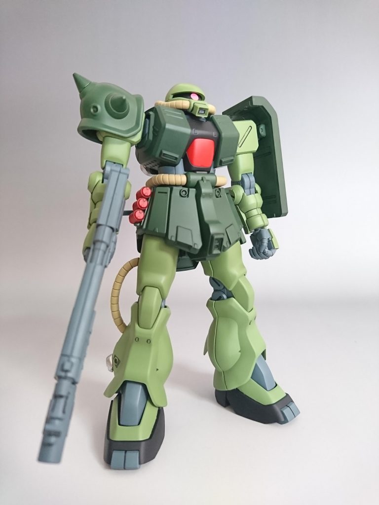 HGUCザクII FZ–4枚目/制作者：滝 由佳理