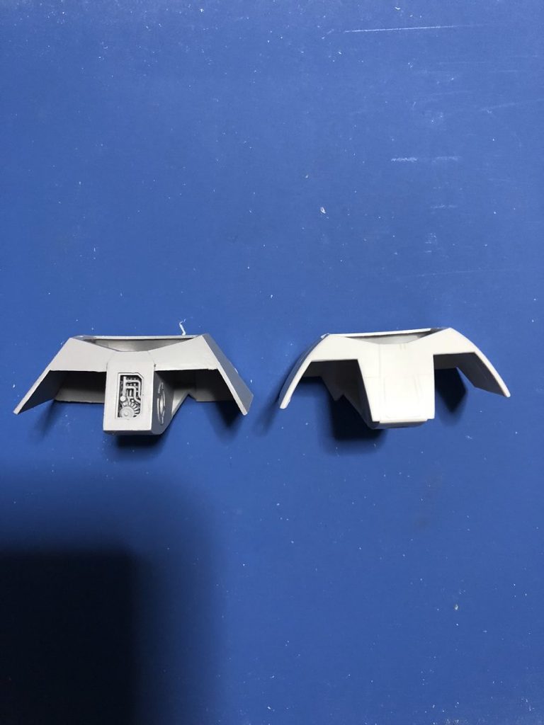 スカート改修中。今回、Model_Babetteさんのゴチャメカにはお世話になりましたー。精度が凄すぎて負けてます。