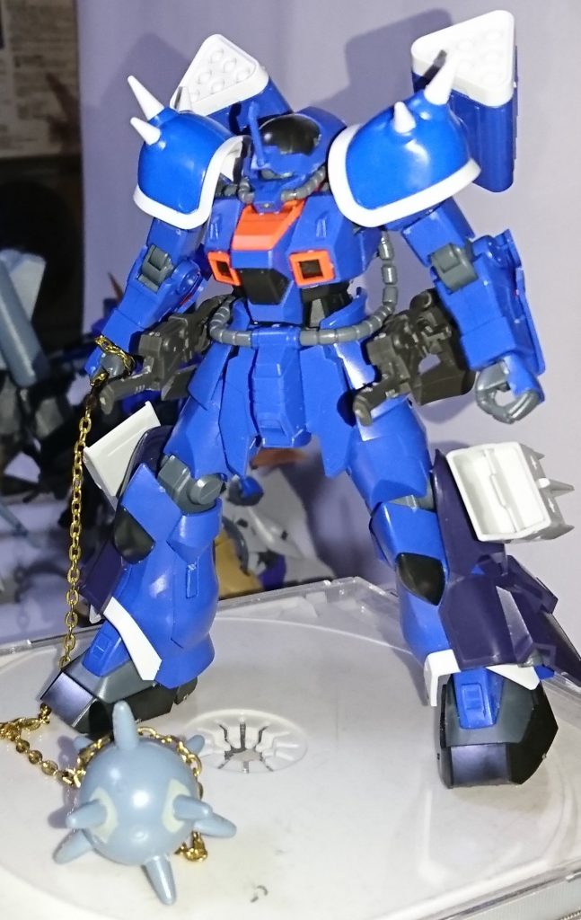 塗装前 脚部追加装甲はナハト余剰から(自前のはジョニー用へ)