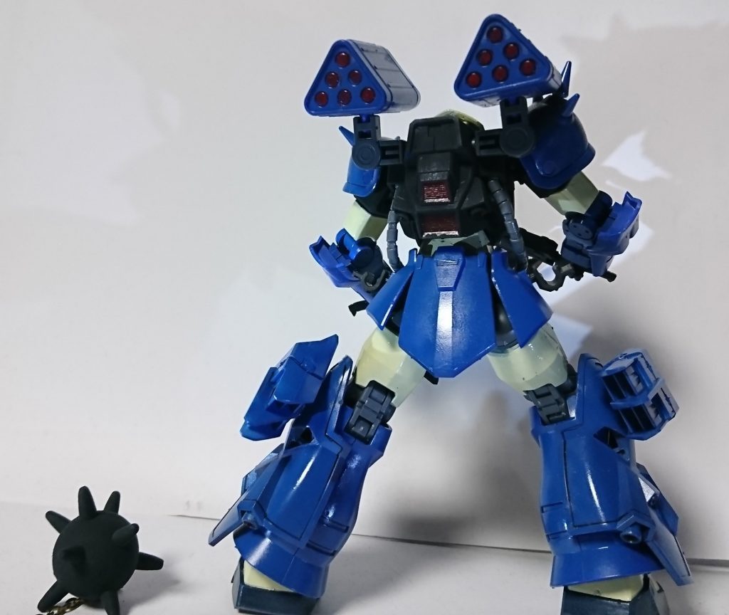 HGUC ユーマ・ライトニング少尉用イフリート(イフリート改ベース)–4枚目/制作者:アレス