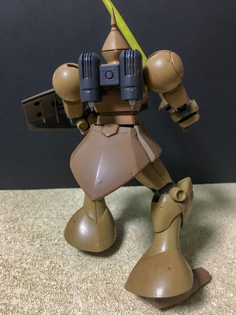 バックパックにはバーニア追加。