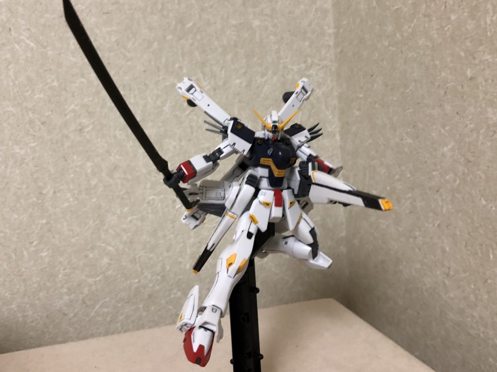 通常のクロスボーンと比べると、主にフロントスカートやヘッド、足先などの違いがあります。