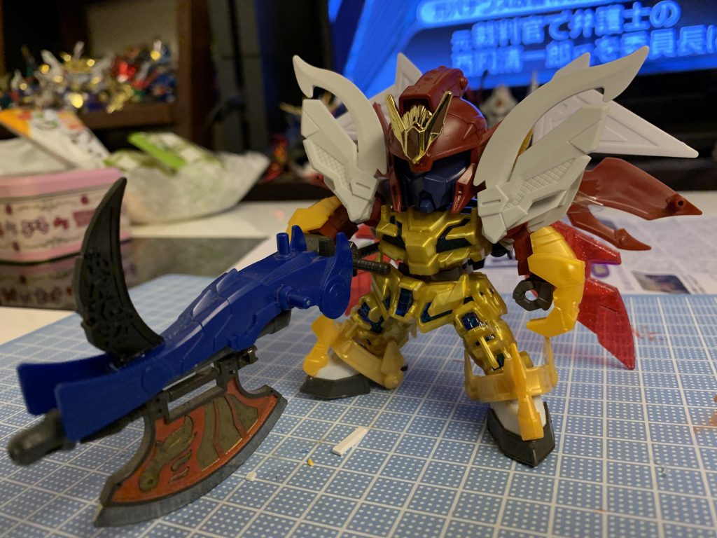 塗装前です。
今回は本当に時間がなかったので凝ったことが何もできなかったのが悔やまれます。
最後まで見ていただきありがとうございました^_^